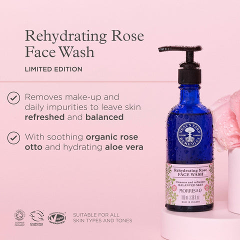 Rehydrating Rose Facial Wash 100ml