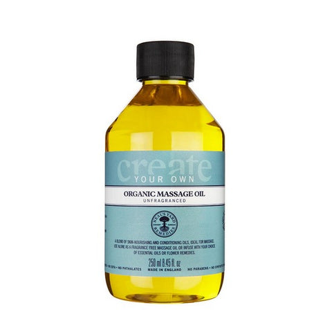 Create Your Own Organic Massage Oil  25o ml bottle