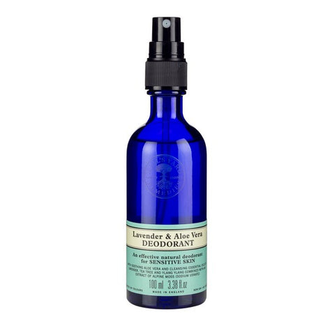Lavender & Aloe Vera Deodorant spray bottle