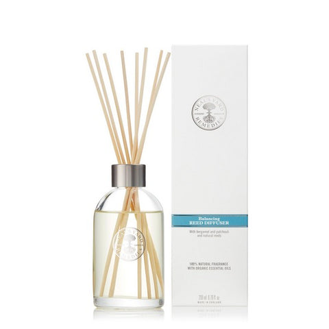 Organic Aromatherapy Reed Diffuser - Balancing diffuser and box